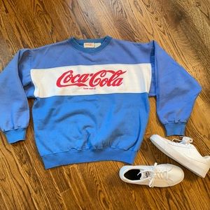 Vintage Coca-Cola box sweatshirt